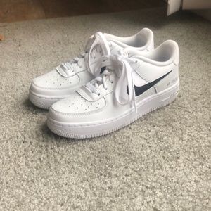 Nike Air Force 1 ‘07, style: DB2616-100, Big kids boys size 5.5Y